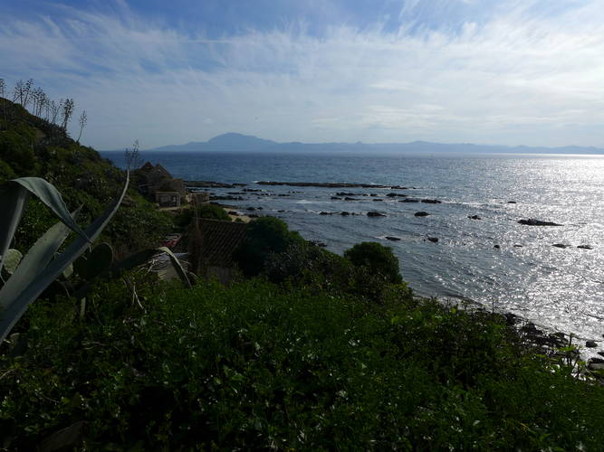 Andalusien-Straße von Gibraltar 