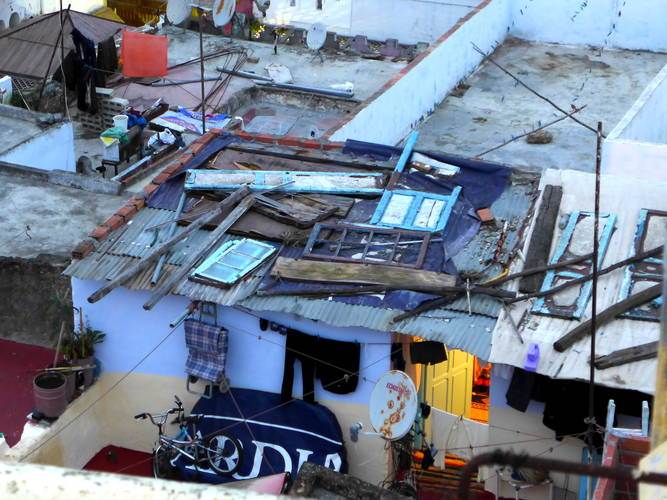 Larache Blick über Dächer