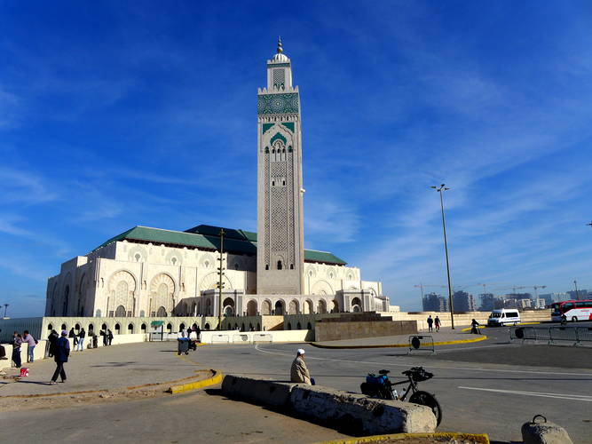Die große Moschee Hassan II