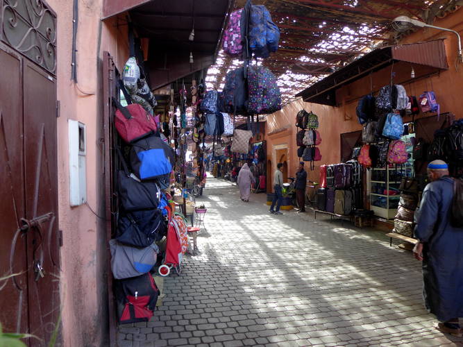 Souks von Marrakesch