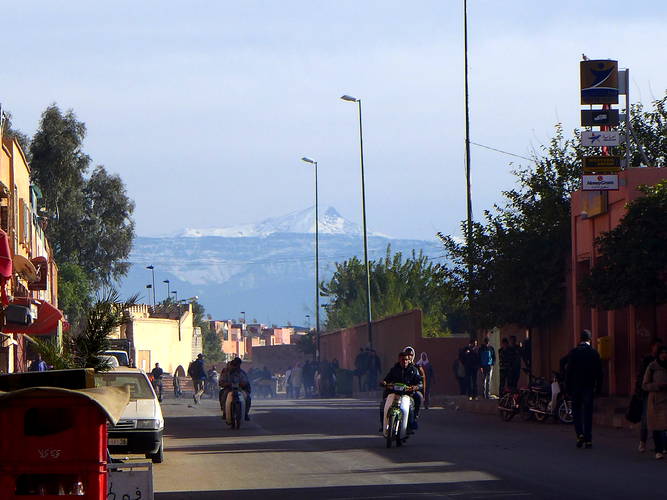Marrakesch Berggipfel