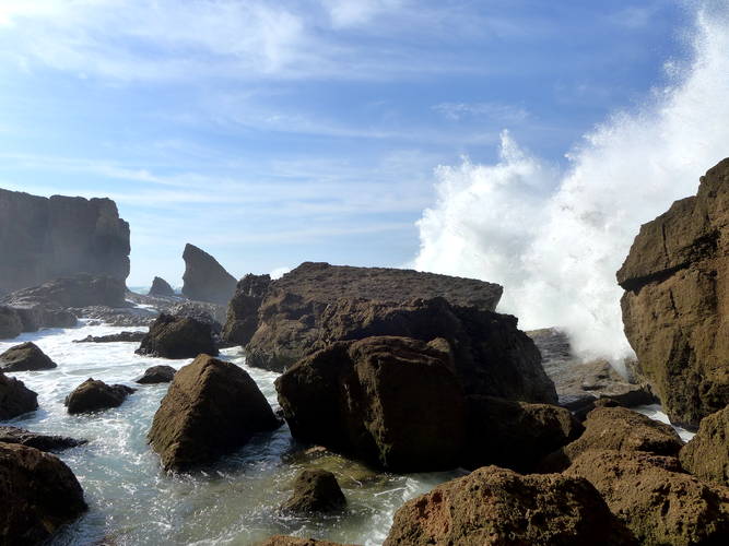 Brandung Küste Safi