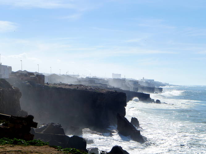 Steilküste Brandung Safi