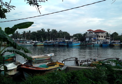 01_negombo_sri_lanka Botsanleger am Fluss
