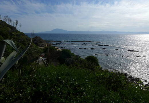 Andalusien-Straße von Gibraltar 
