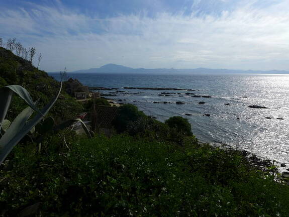 Andalusien-Straße von Gibraltar 