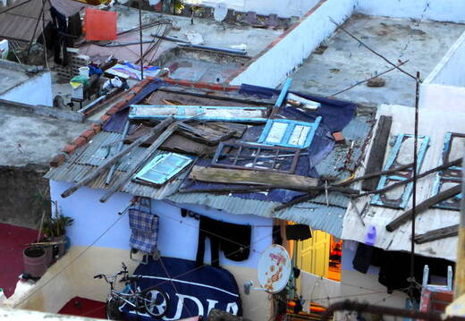 Larache Blick über Dächer