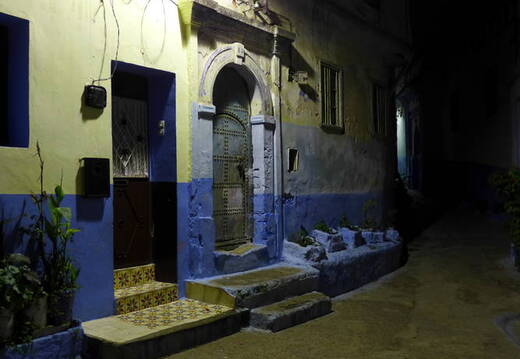 Abend in der Altstadt von Larache