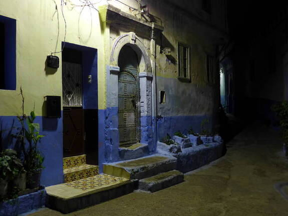 Abend in der Altstadt von Larache