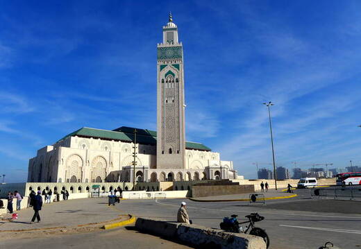 Die große Moschee Hassan II