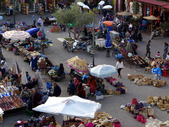 Marrakesch Marktplatz