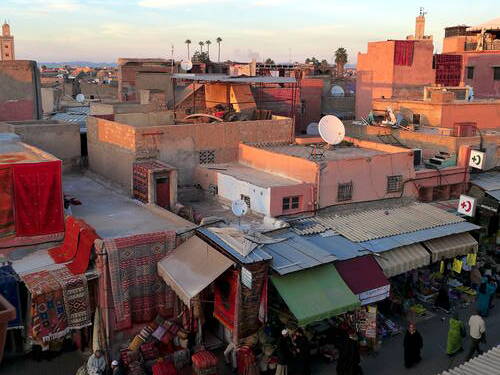 Marrakesch Dachterrassen