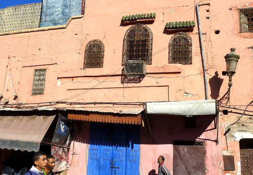 In den Straßen von Marrakesch