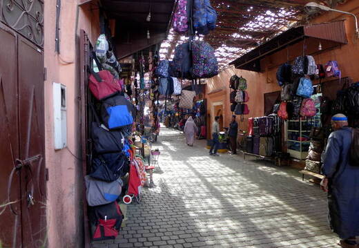 Souks von Marrakesch