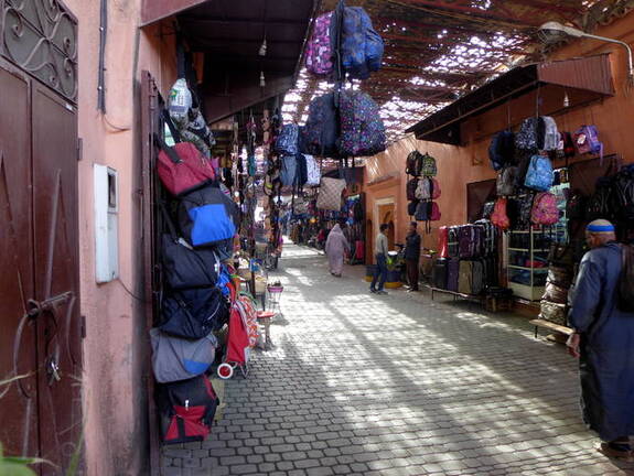 Souks von Marrakesch