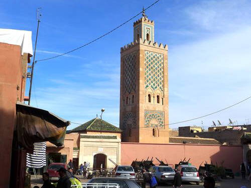 Altstadt Marrakesch Moschee
