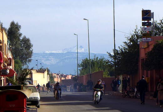 Marrakesch Berggipfel