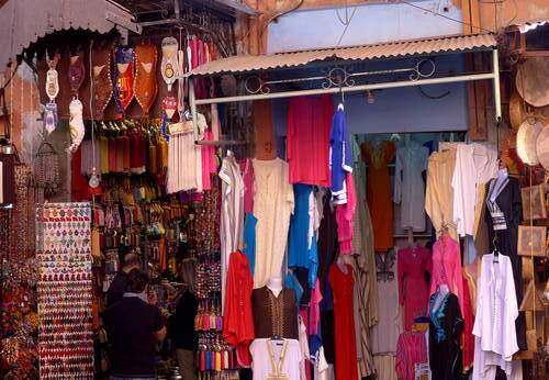 Marrakesch Souks in der Medina