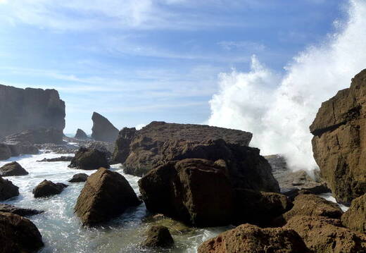 Brandung Küste Safi