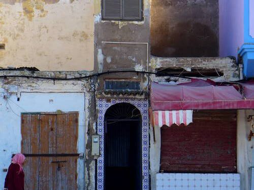 Geschäft altes Haus