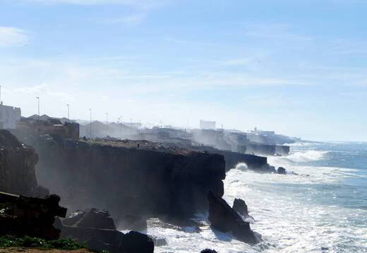 Steilküste Brandung Safi