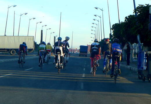 Radsportler Training