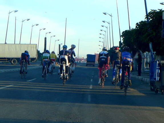 Radsportler Training