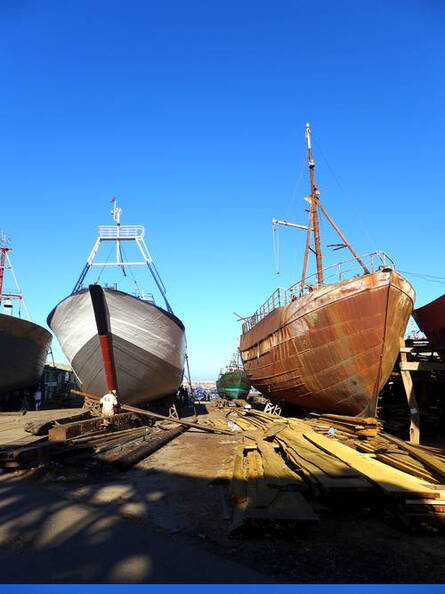 Fischerboote Reparatur
      