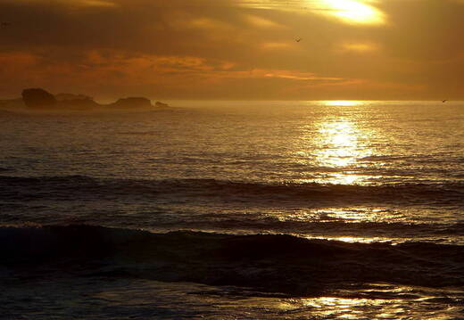 Essaouira Strand Sonnenuntergang