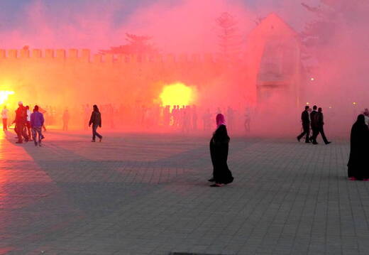 Essaouira Fußballfans