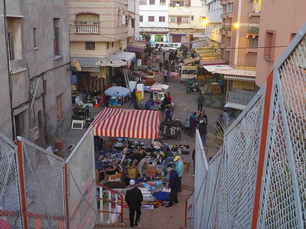 Flohmarkt in Trabzini