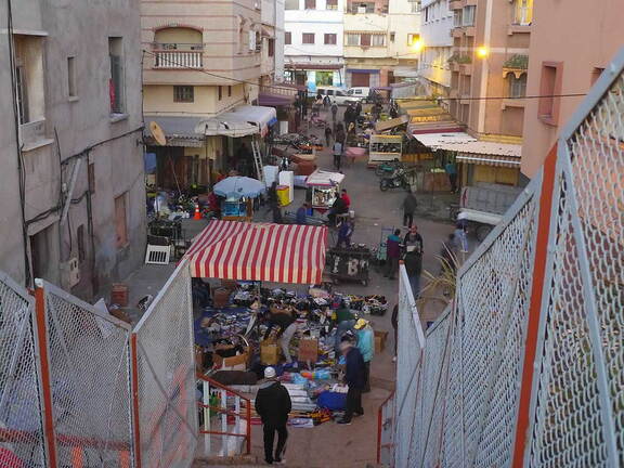Flohmarkt in Trabzini