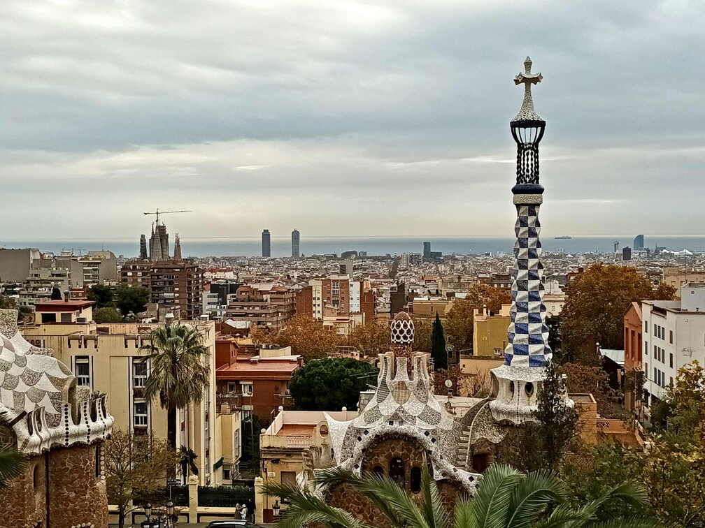 barcelona blick auf stadt