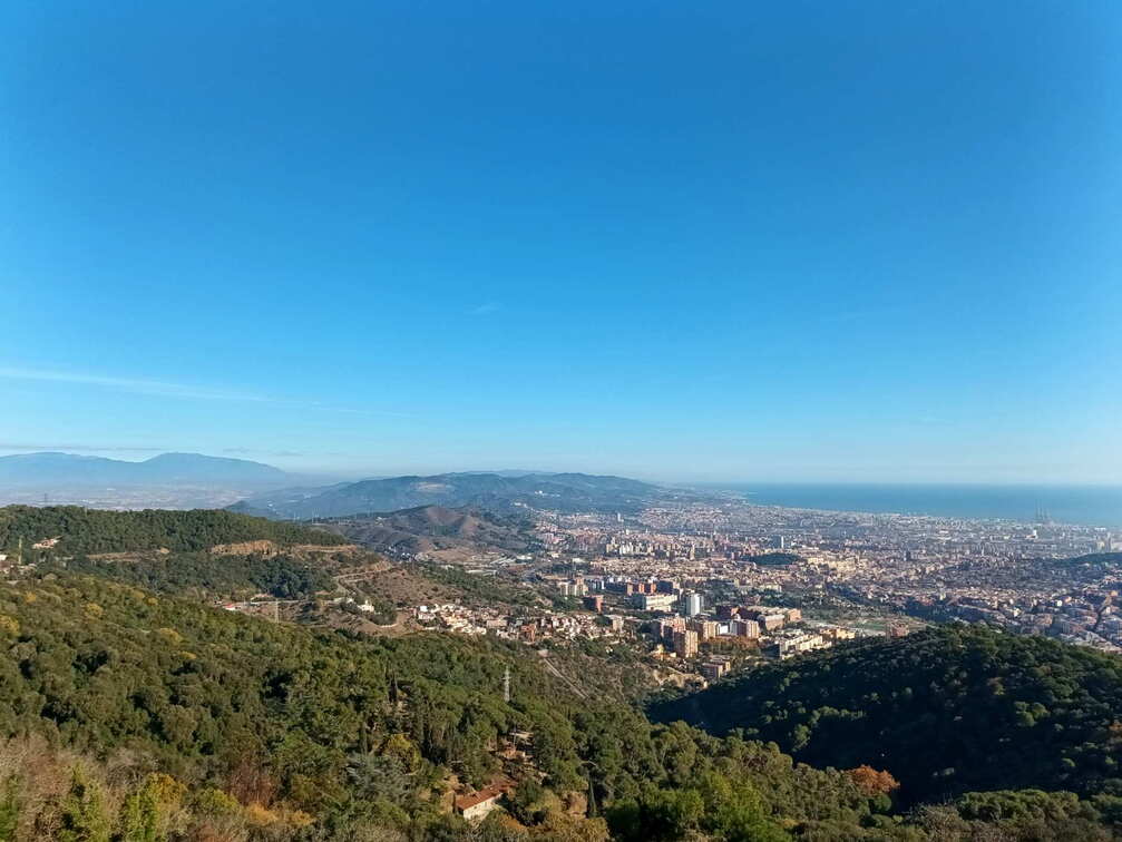 barcelona blick auf stadt