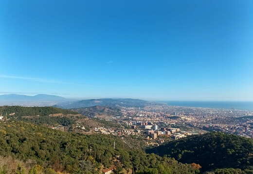 barcelona blick auf stadt