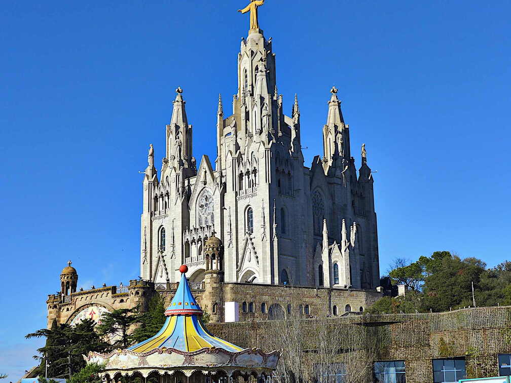 barcelona tibidabo temple