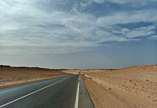 dakhla ankunft auf halbinsel