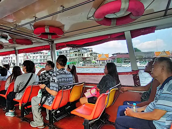 Thailand Bangkok Boot Linie