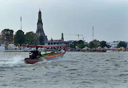 Thailand Bangkok Fluss Boot