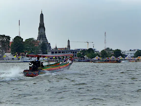 Thailand Bangkok Fluss Boot