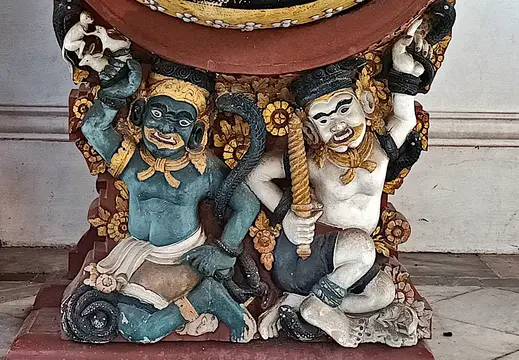 Thailand Bangkok Tempel Figuren