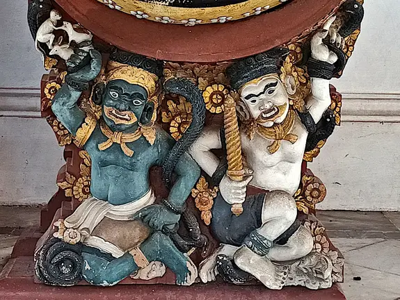 Thailand Bangkok Tempel Figuren