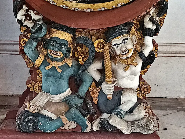 Thailand Bangkok Tempel Figuren