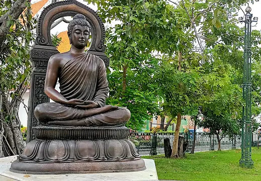 Thailand Bangkok Tempel Buddha Ruhend