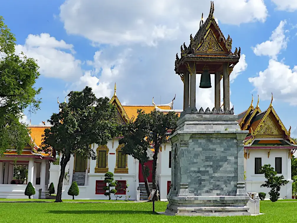 Thailand Bangkok Tempel Glocke2