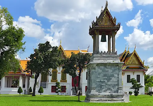 Thailand Bangkok Tempel Glocke2