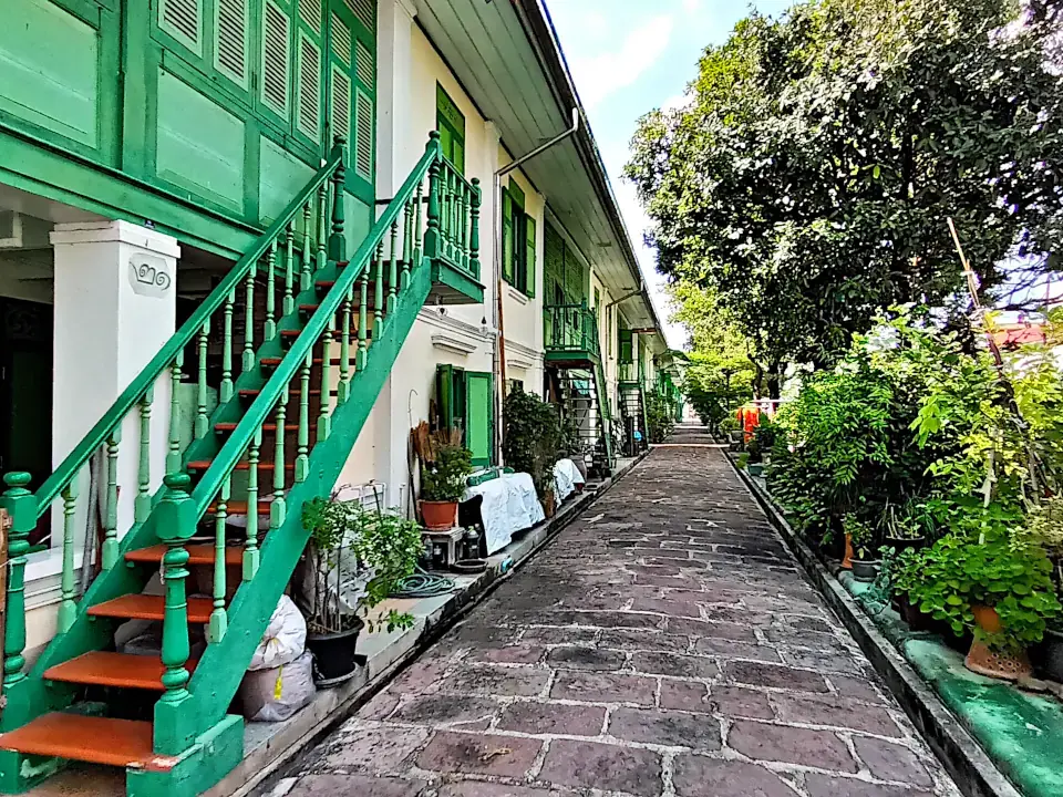 Thailand Bangkok Tempel Unterkunft