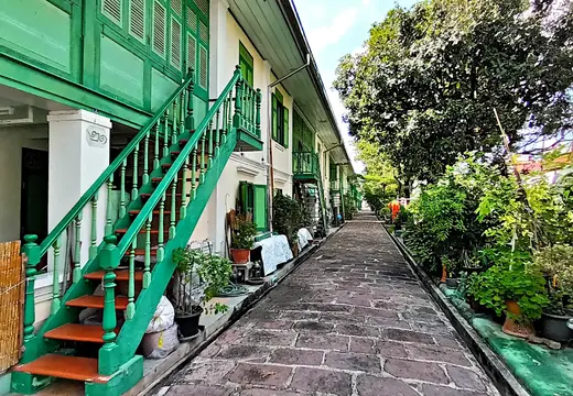 Thailand Bangkok Tempel Unterkunft