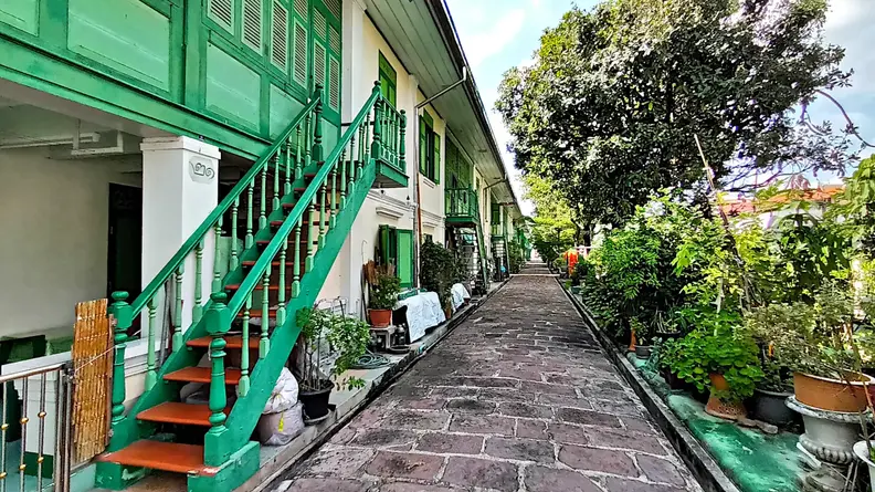 Thailand Bangkok Tempel Unterkunft
      
