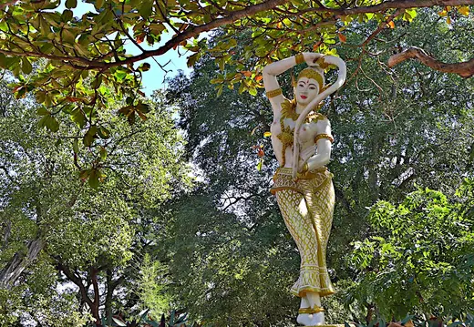 Thailand Ayutthaya Geschichtspark Goettin Hindu